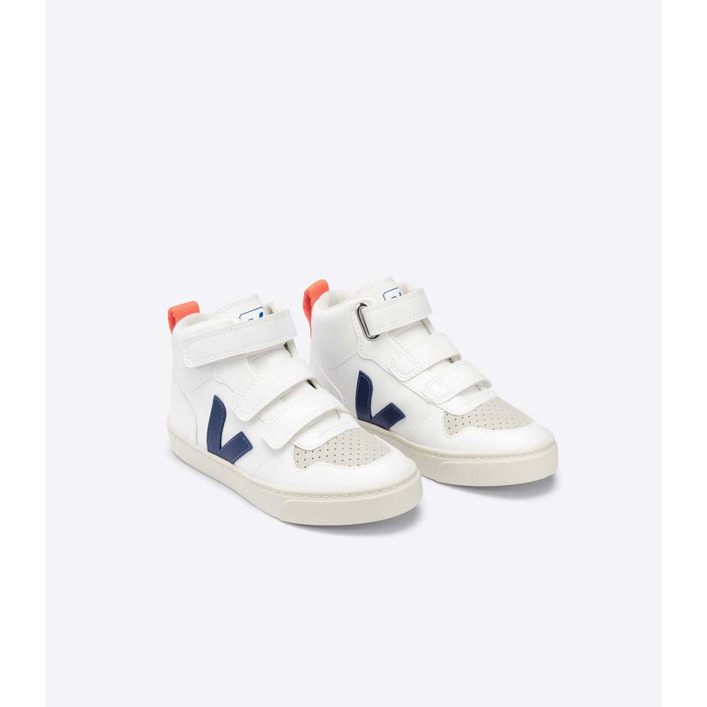 Inalti Copii Veja V-10 MID CWL White/Blue/Orange | RO 707ILH